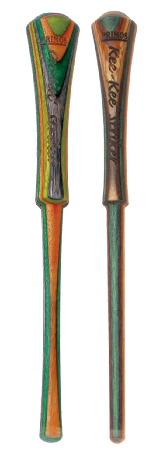 Primos Custom Striker Striker Call Attracts Turkey Species Multi-Color Wood 2 Pack 1