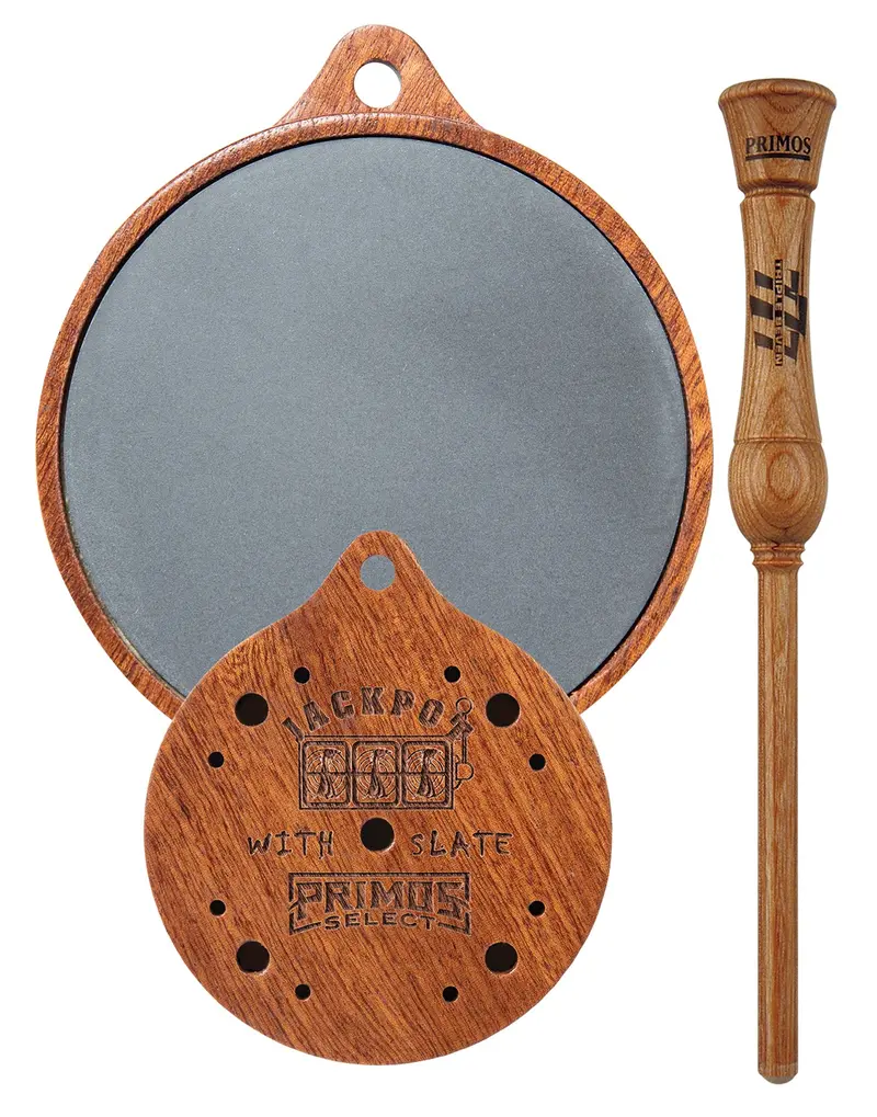 Primos Jackpot Striker Call Turkey Sounds Gray/Natural Hardwood 1