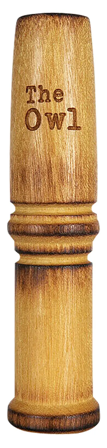Primos Owl Call Owl Sounds Brown Hardwood 1