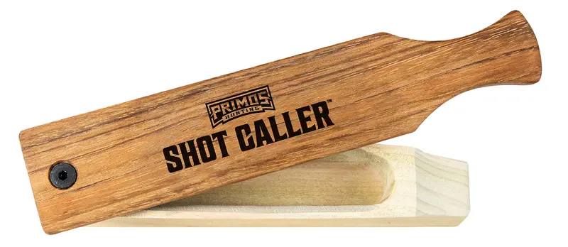 Primos Shot Caller Box Call Attracts Turkey Natural 1