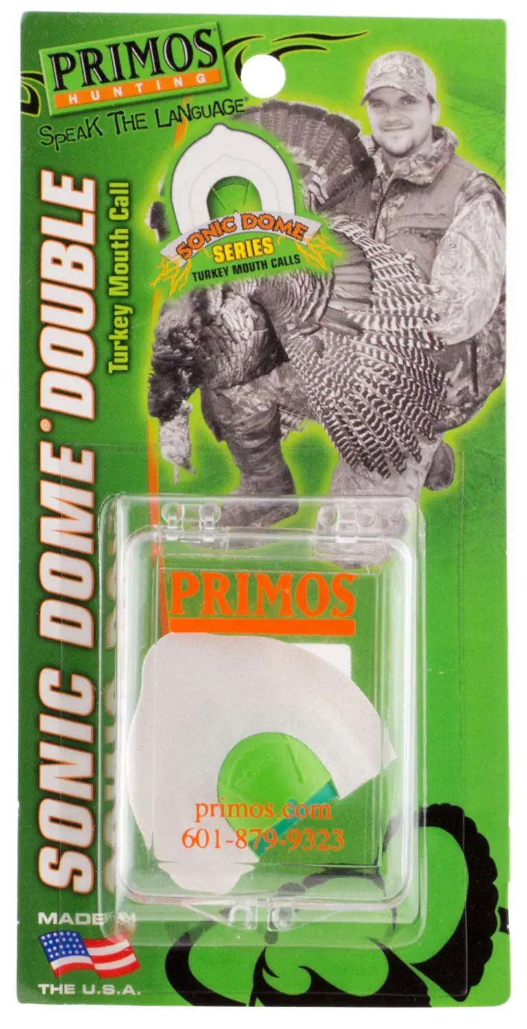 Primos Sonic Dome Double Reed Attracts Turkeys White 1