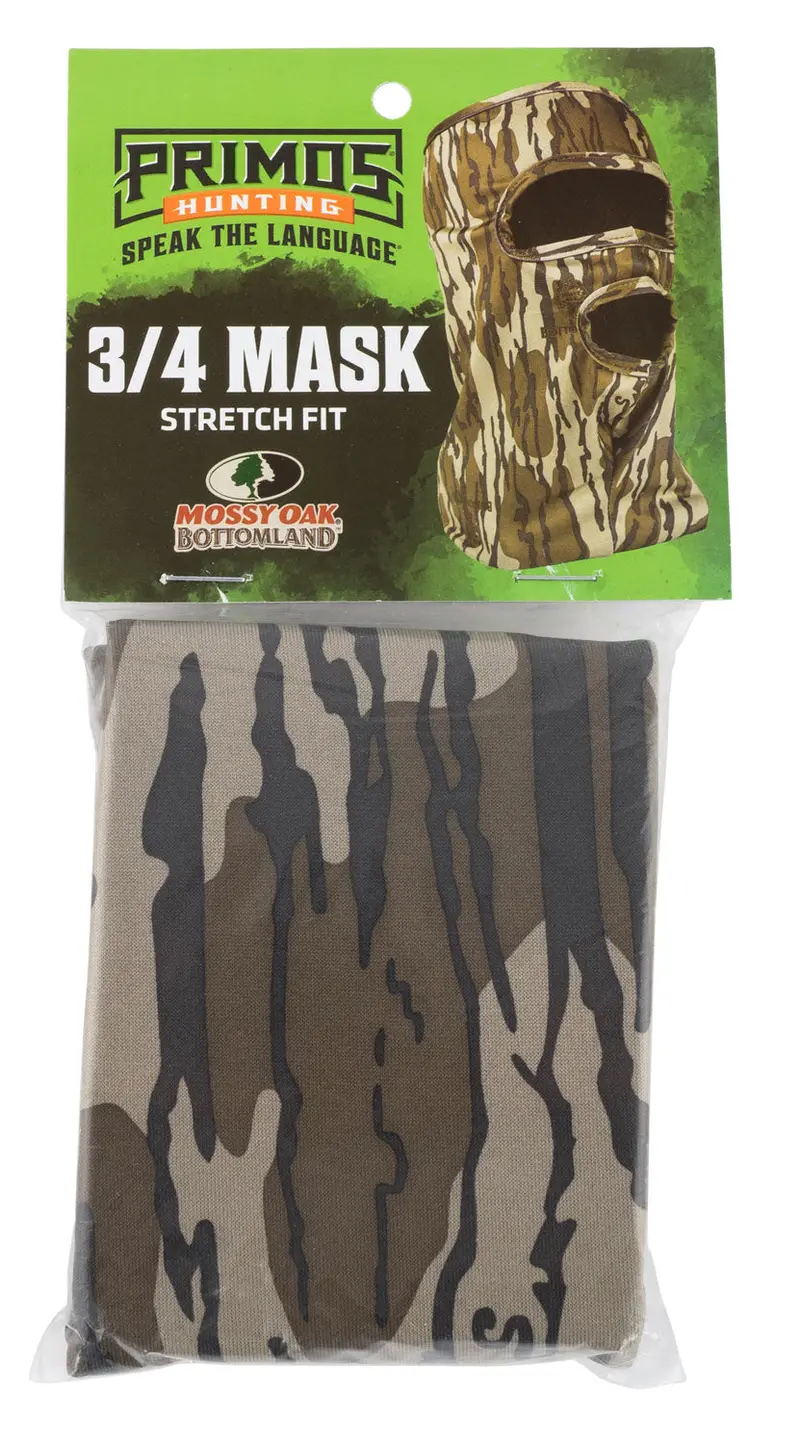 Primos Stretch Fit Mossy Oak Original Bottomland Neoprene 3/4 Face Mask Osfa 1