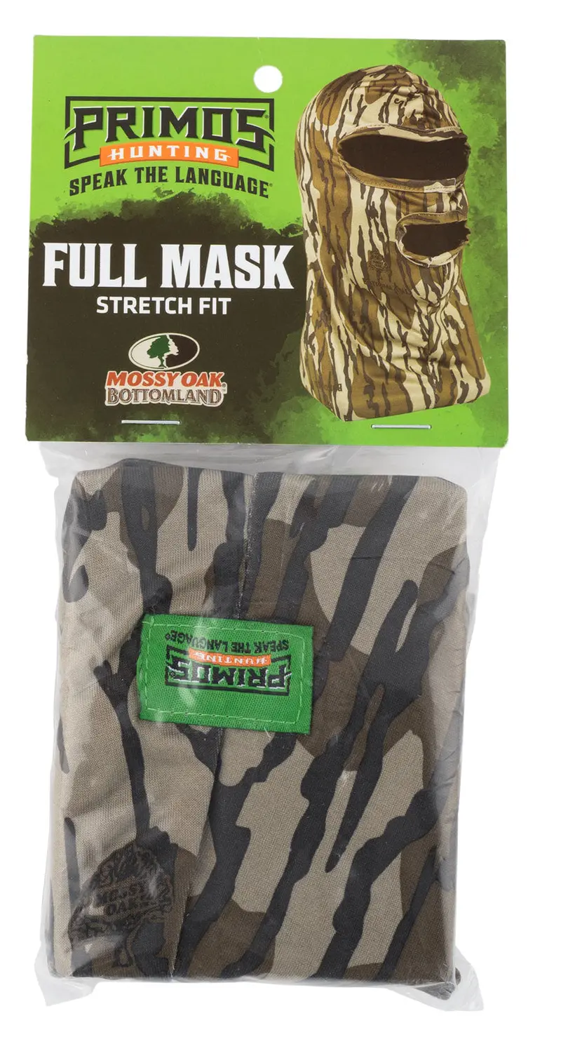 Primos Stretch Fit Mossy Oak Original Bottomland Neoprene Full Face Mask Osfa 1