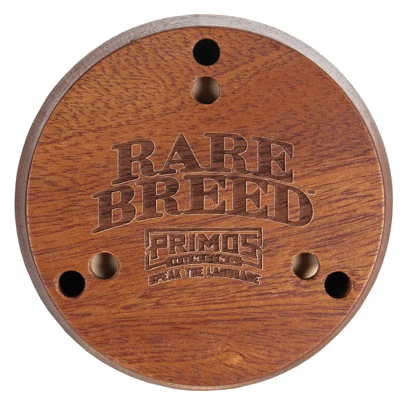 Primos Turkey Pot Call Rare Breed Striker Call Turkey Sounds Black/Brown 1