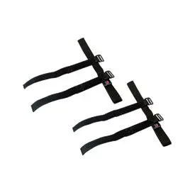 Pro Armor Safety Harness Retainer Straps Black 1