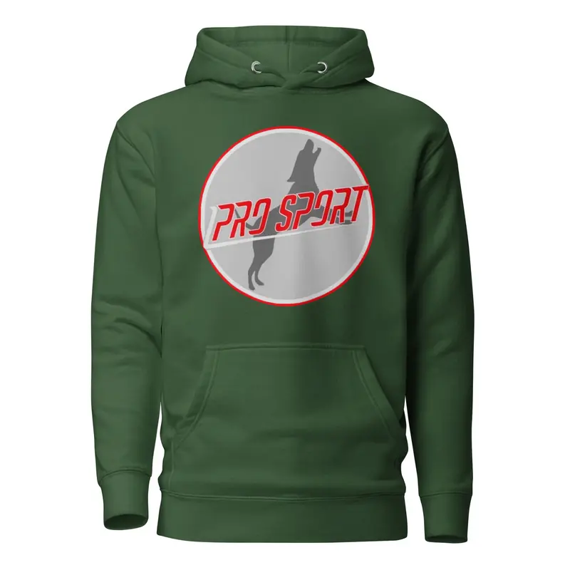 Pro Sport Pullover Hoodie – Front Logo