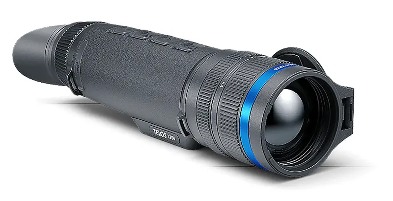Pulsar Telos Xp50 Thermal Monocular Black Rubber Armor 2.5-10X50mm, 640X480, 50Hz Resolution Zoom Digital 4X 2