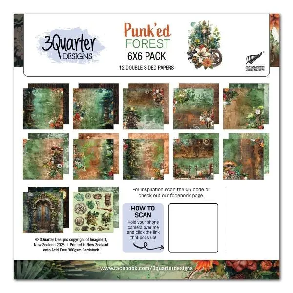 Punk'ed Forest - 6X6 Collection Pack 1