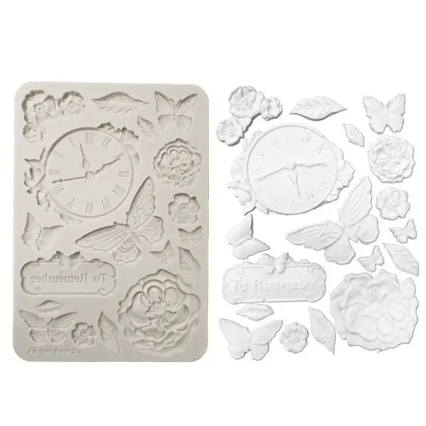 Quiet Days - Silicone Mould - Clock 1