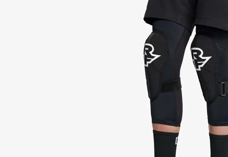 Race Face Indy Knee Guard Mtb Protective Gear - Stealth 1