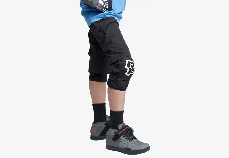 Race Face Sendy Knee Youth Guard Mtb Protective Gear - Stealth 1