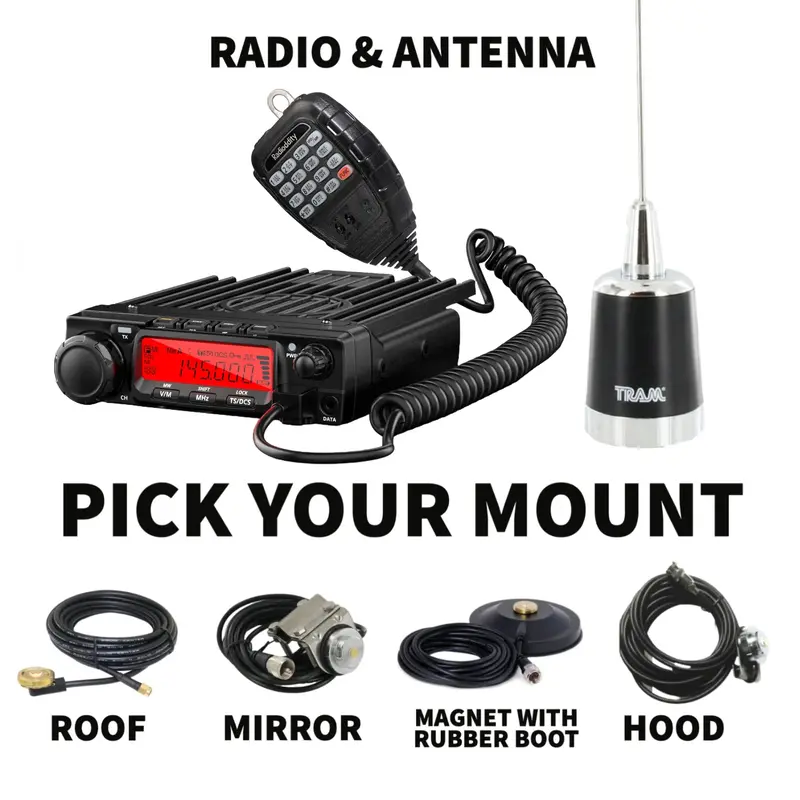 Radioddity Vb70-B 70W Vhf Radio Bundle 1