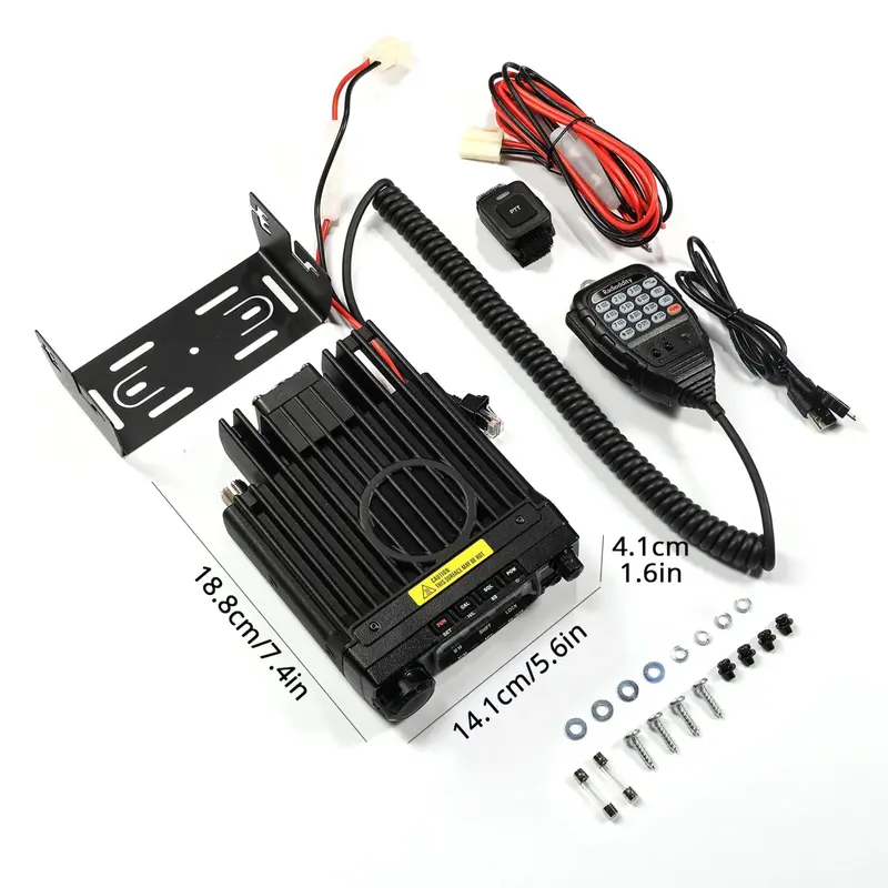 Radioddity Vb70-B 70W Vhf Radio Bundle 4
