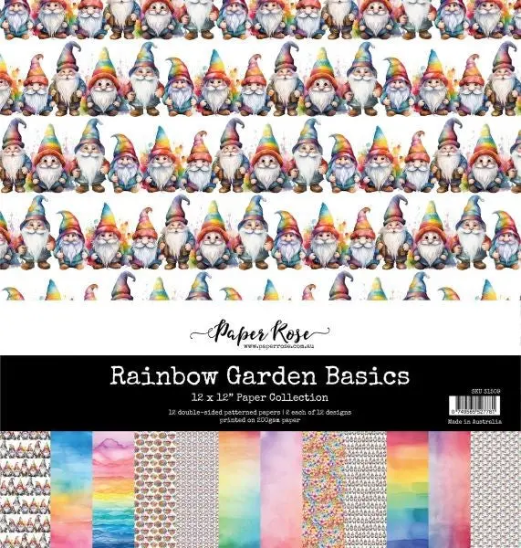 Rainbow Garden - 12X12 Collection Pack - Basics 1