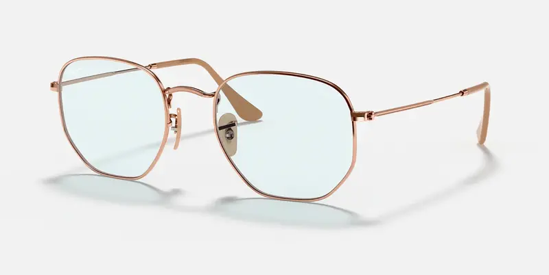 Ray-Ban Hexagonal Washed Evolve Unisex Lifestyle Sunglasses 1