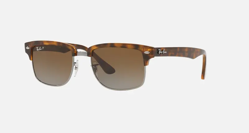 Ray-Ban Rb4190 Clubmaster Square Unisex Lifestyle Sunglasses 1