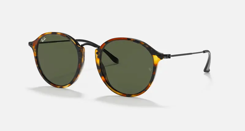 Ray-Ban Round Fleck Unisex Lifestyle Round Sunglasses 1