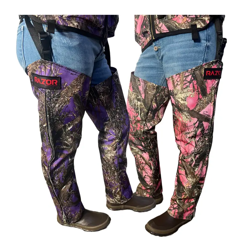 Razor Purple Or Pink Camo Chaps 1
