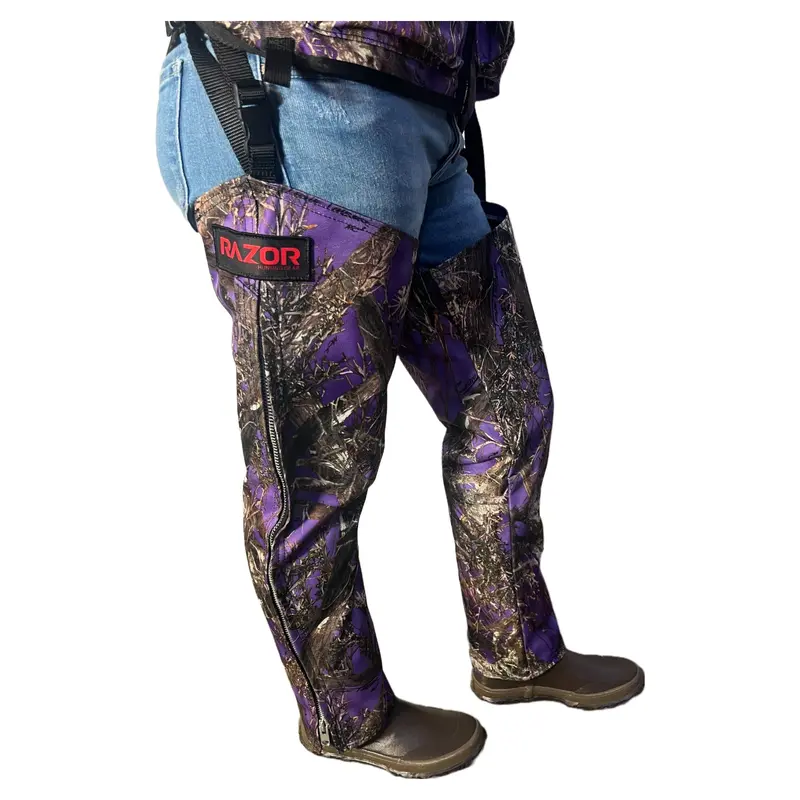 Razor Purple Or Pink Camo Chaps 2