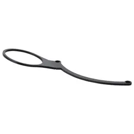 Razorback Bent Cluster Single Gauge Mount Left Side Black 1
