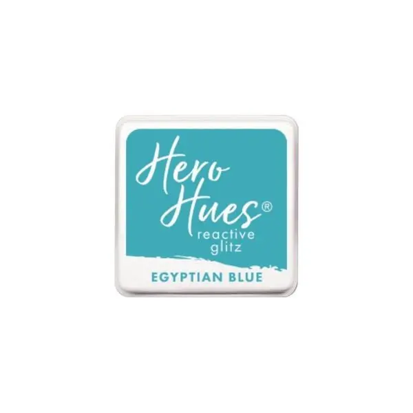 Reactive Glitz Ink Pad - Egyptian Blue 1
