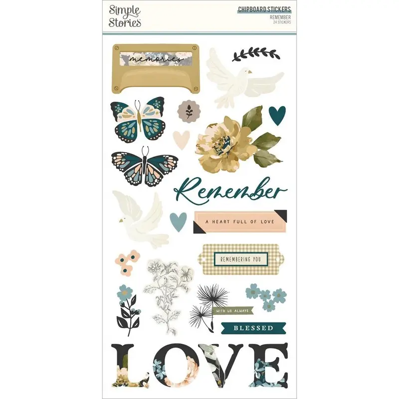 Remember - Chipboard 1