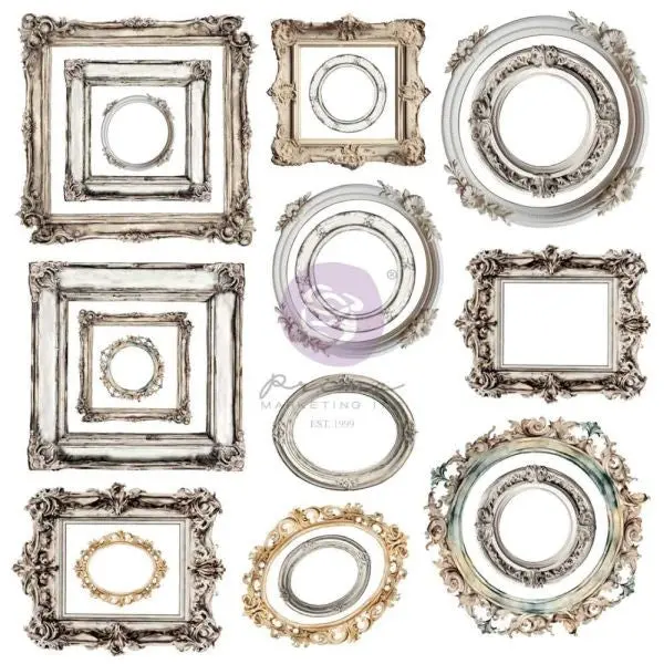 Return To Wonderland - Ephemera - Vintage Wonderland Frames 1