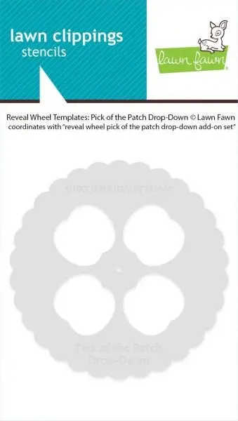 Reveal Wheel Templates:  Pick Of The Patch Drop-Down Add-On Stencil 1