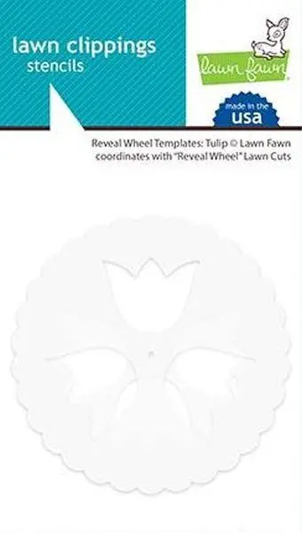 Reveal Wheel Templates:  Tulip 1