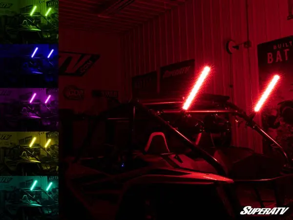 Rgb Led Whip Lights 2