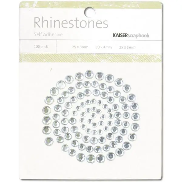 Rhinestones - Silver 1
