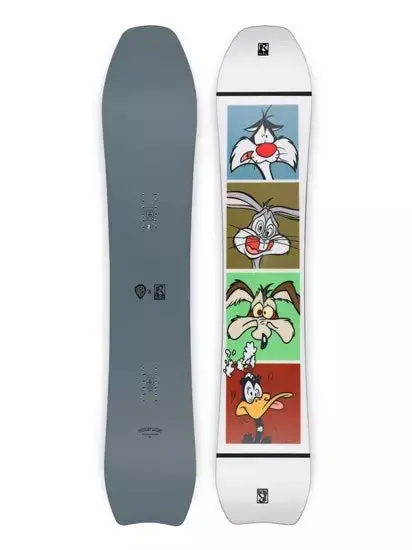 Ride X Looney Tunes Psychocandy All Mountain Snowboard - 146 1