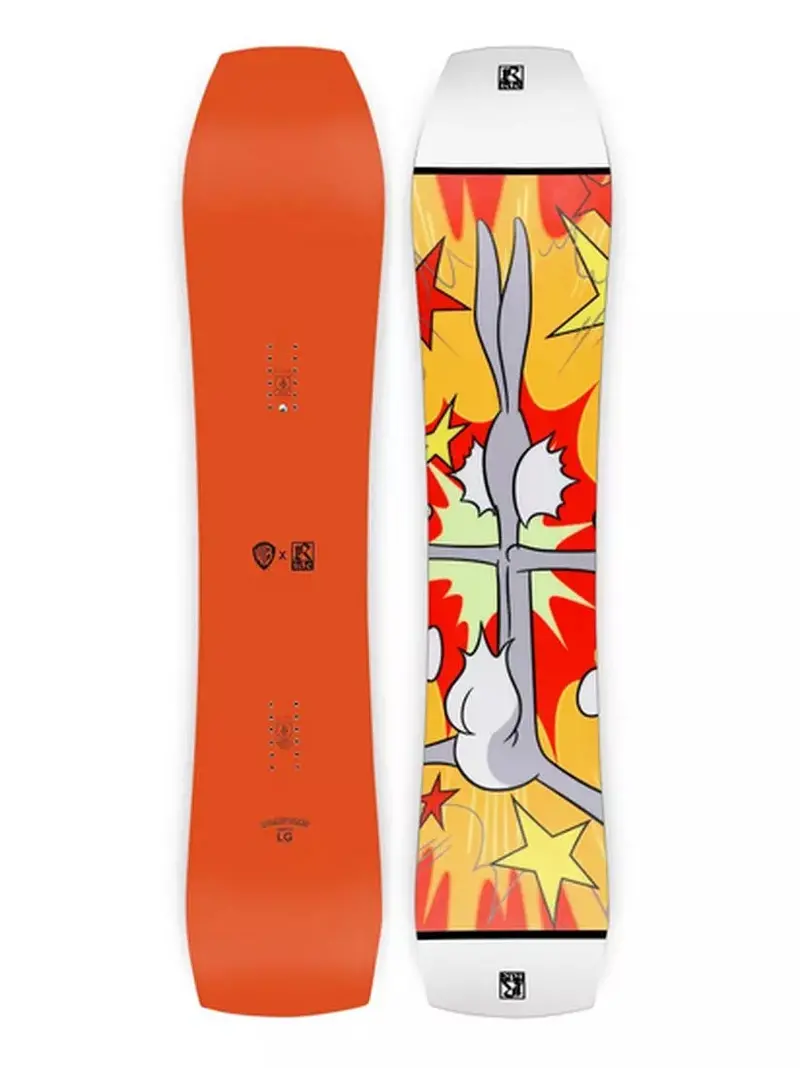 Ride X Looney Tunes Warpig Lg All Mountain Snowboard - 154 1