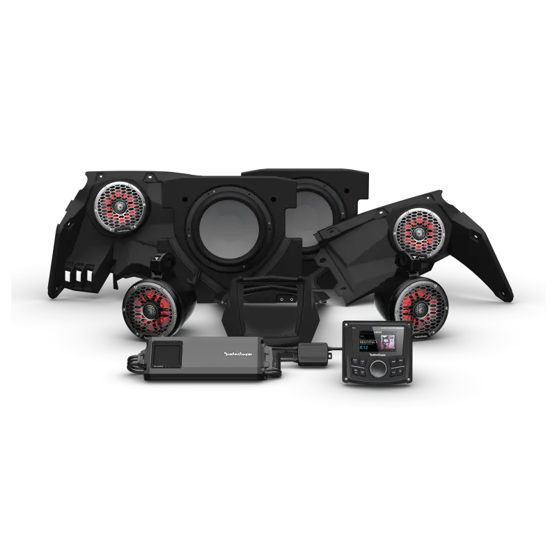 Rockford Fosgate - Can-Am Maverick X3 Stage 5 Audio System (Gen3) 1