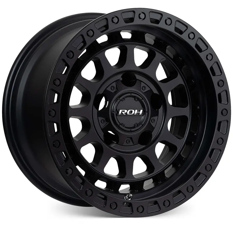 Roh Alloy Assault - Matt Black 17X9 / 6X139.7 / 12 Offset 1