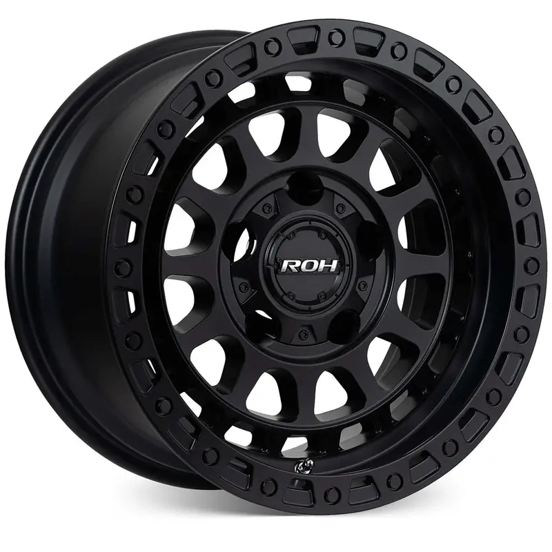 Roh Alloy Assault - Matt Black 17X9 / 6X139.7 / 25 Offset 1