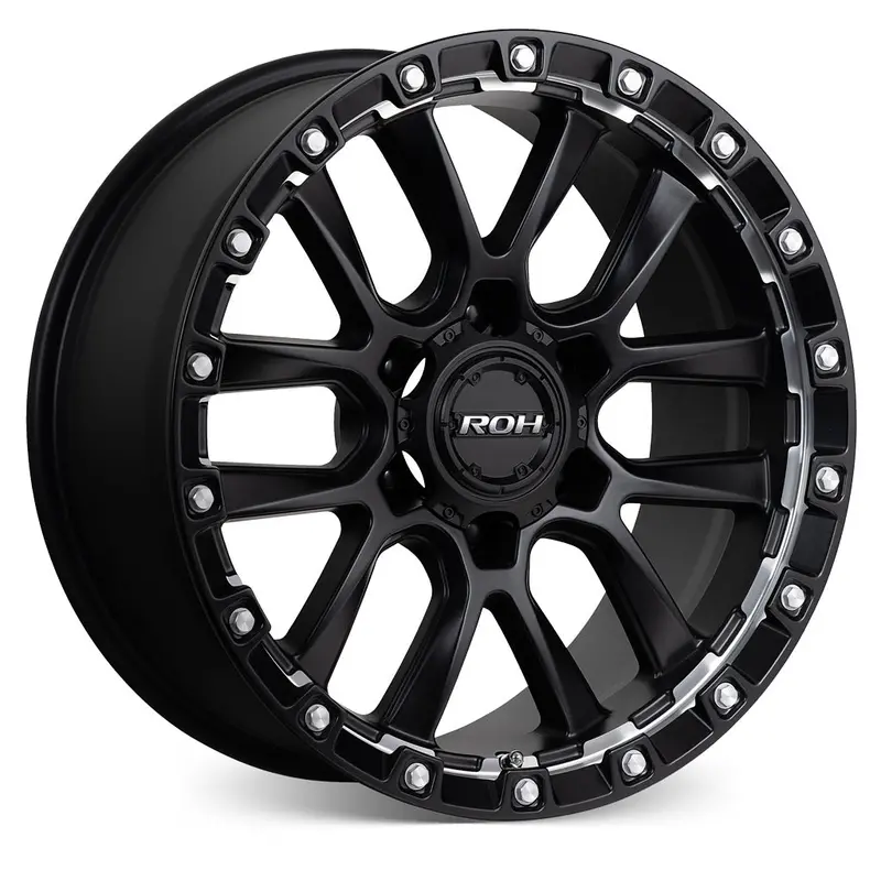 Roh Alloy Havoc - Matt Black With Machine Undercut 1