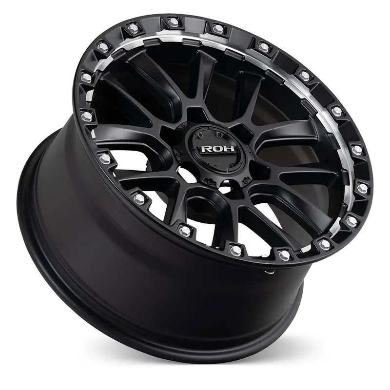 Roh Alloy Havoc - Matt Black With Machine Undercut 2