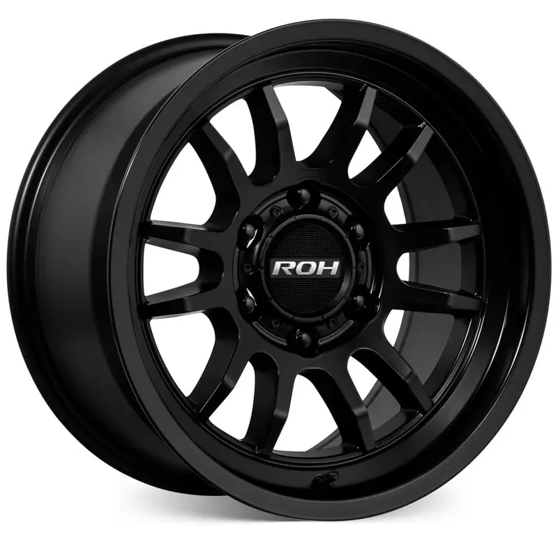Roh Arc - Matt Black 17X9 / 6X139.7 / 12 Offset 1