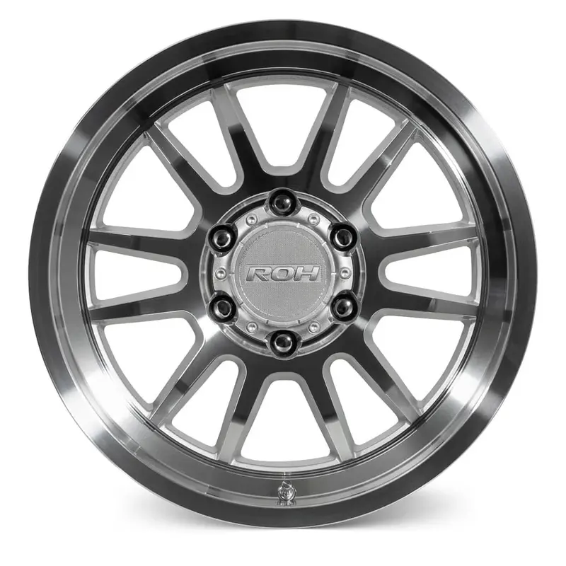 Roh Arc - Silver With Machined Face 17X9 / 6X139.7 / 12 Offset 2