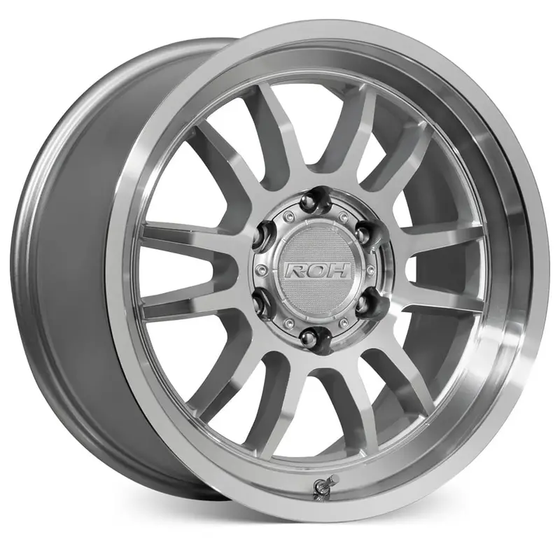 Roh Arc - Silver With Machined Face 17X9 / 6X139.7 / 40 Offset 1
