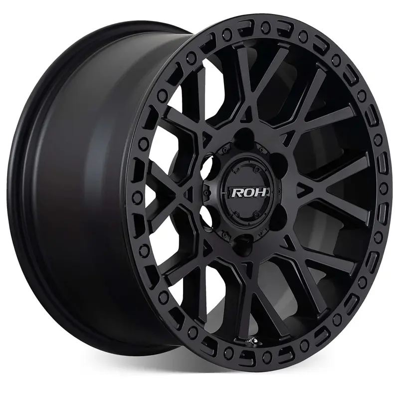 Roh Crawler - Matt Black 17X9 / 6X139.7 / 12 Offset 2