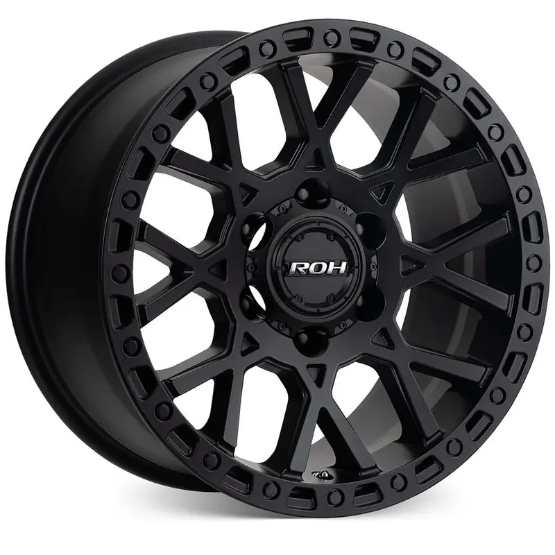 Roh Crawler - Matt Black 17X9 / 6X139.7 / 25 Offset 1