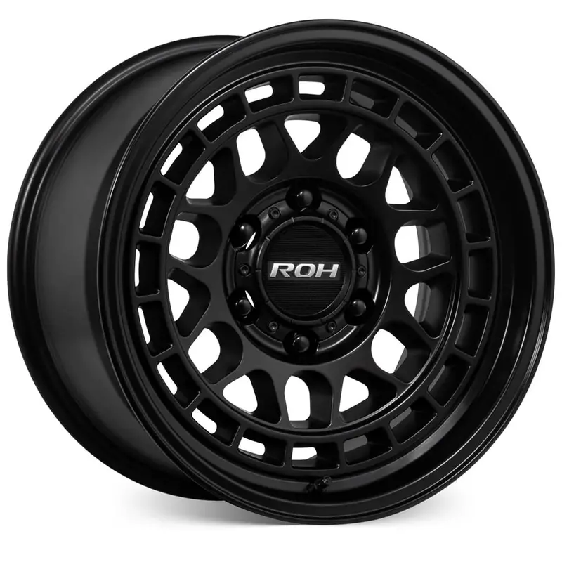 Roh Lotus - Matt Black 17X9 / 6X139.7 / 12 Offset 1