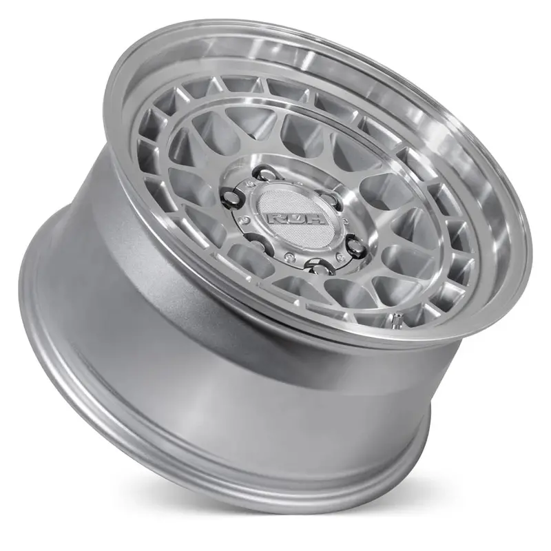 Roh Lotus - Silver With Machined Face 17X9 / 6X139.7 / 12 Offset 2