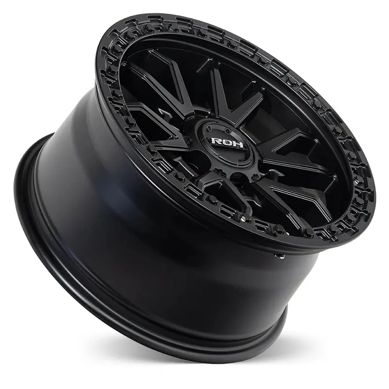 Roh Raid - Matt Black 17X9 / 6X139.7 / 25 Offset 2