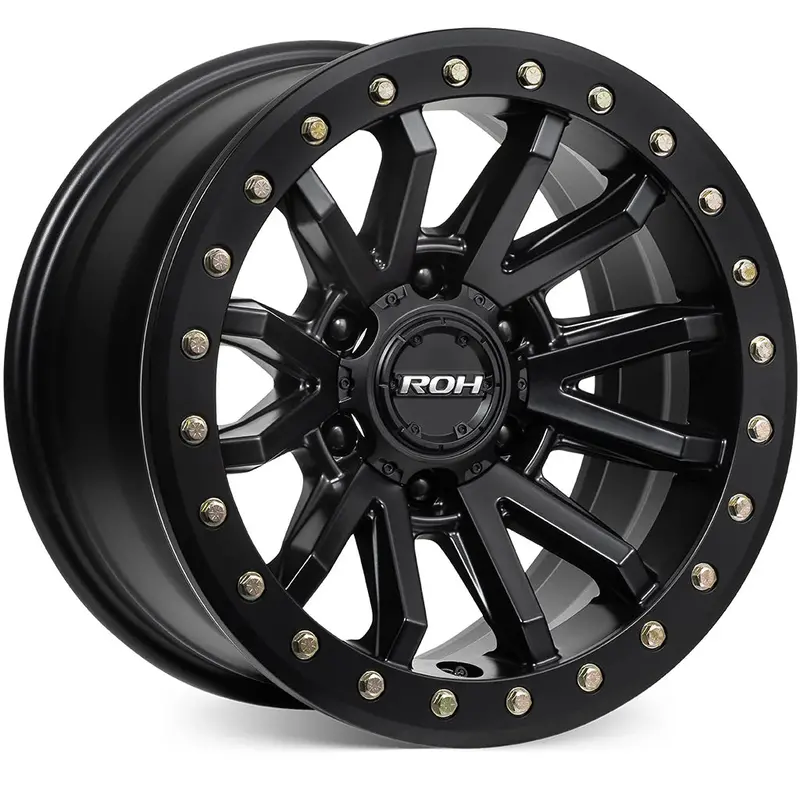 Roh Zullo - Matt Black 17X9 / 6X139.7 / 0 Offset 1