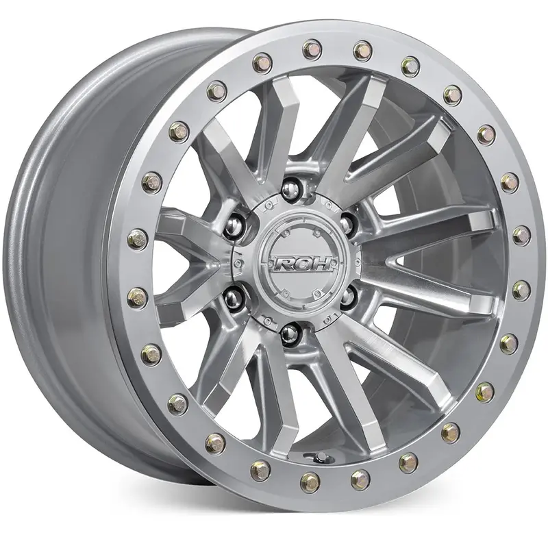Roh Zullo - Silver With Machine Face 17X9 / 6X139.7 / 0 Offset 1