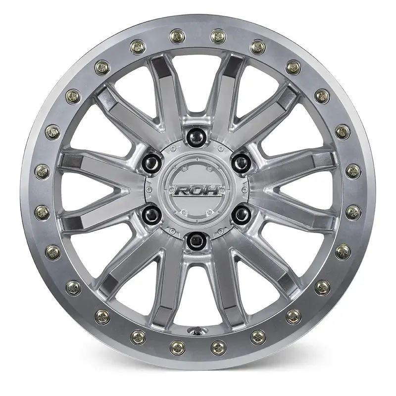 Roh Zullo - Silver With Machine Face 17X9 / 6X139.7 / 0 Offset 2