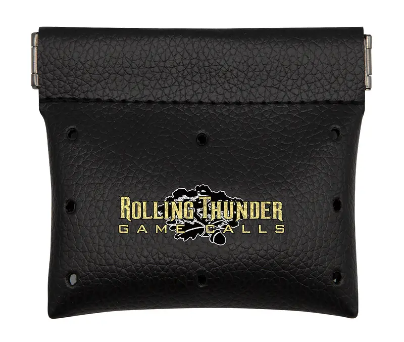 Rolling Thunder Game Call Mouth Call Pouch Black 1